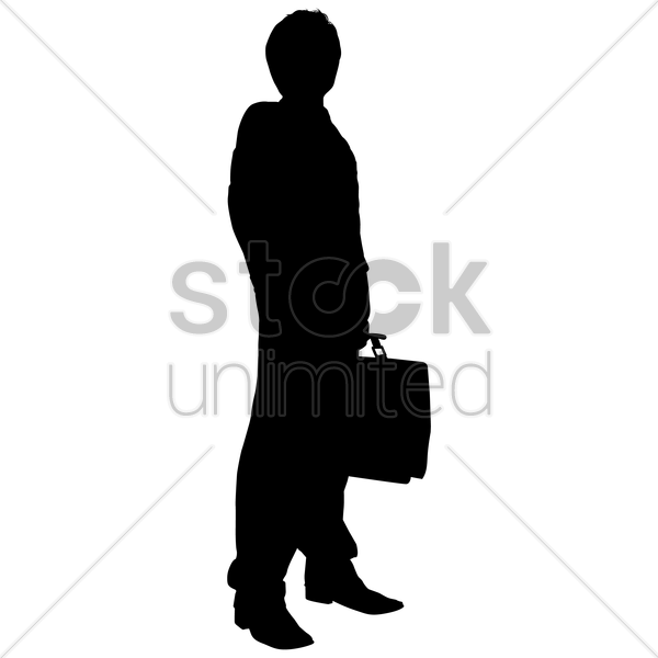 Design Clipart Shoulder Silhouette - Flower In Vase Silhouette - Png Download (600x600), Png Download