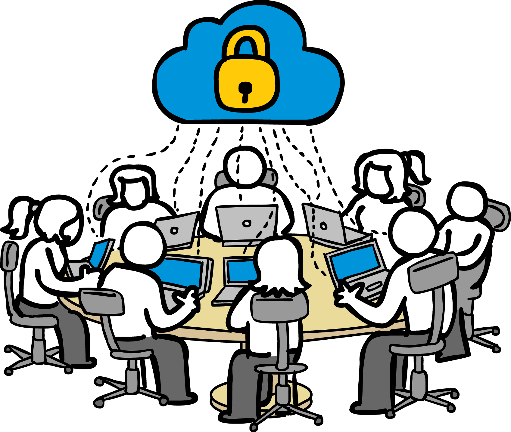 Employee Clipart Pressure Group - Cartoon - Png Download (1697x1436), Png Download