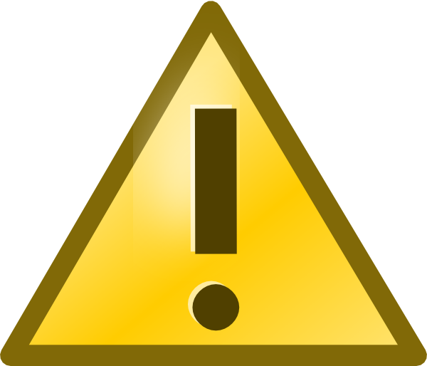 Triangle Clip Image Stock - Exclamation Point Powerpoint - Png Download (600x514), Png Download