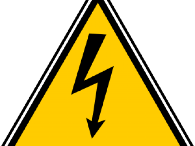 Danger Clipart Clip Art - Safety Signs High Voltage - Png Download (640x480), Png Download