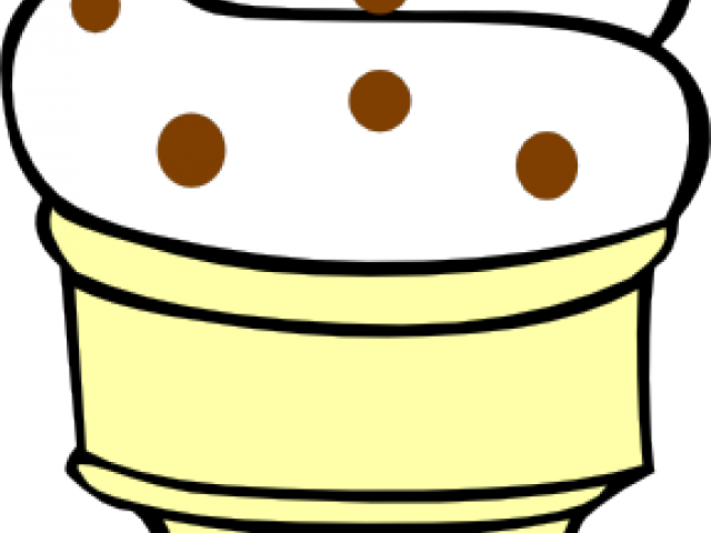 Ice Cream Clipart Butter Pecan - Ice Cream Cone Clip Art - Png Download (640x480), Png Download