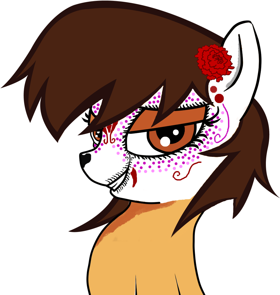 Dia De Los Muertos, Edit, Mexican, Mexico, Nation Ponies, - Filename Clipart (1024x1024), Png Download