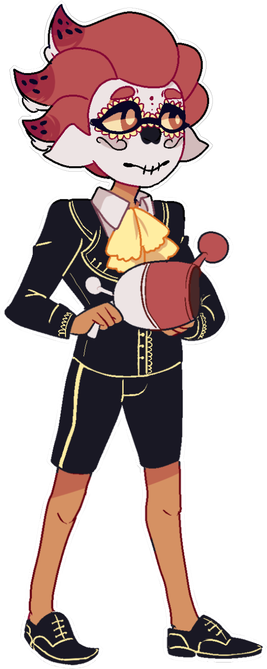With Dia De Los Muertos Coming Up, I Wanted To Dress - Haikyu!! Clipart (1280x1477), Png Download