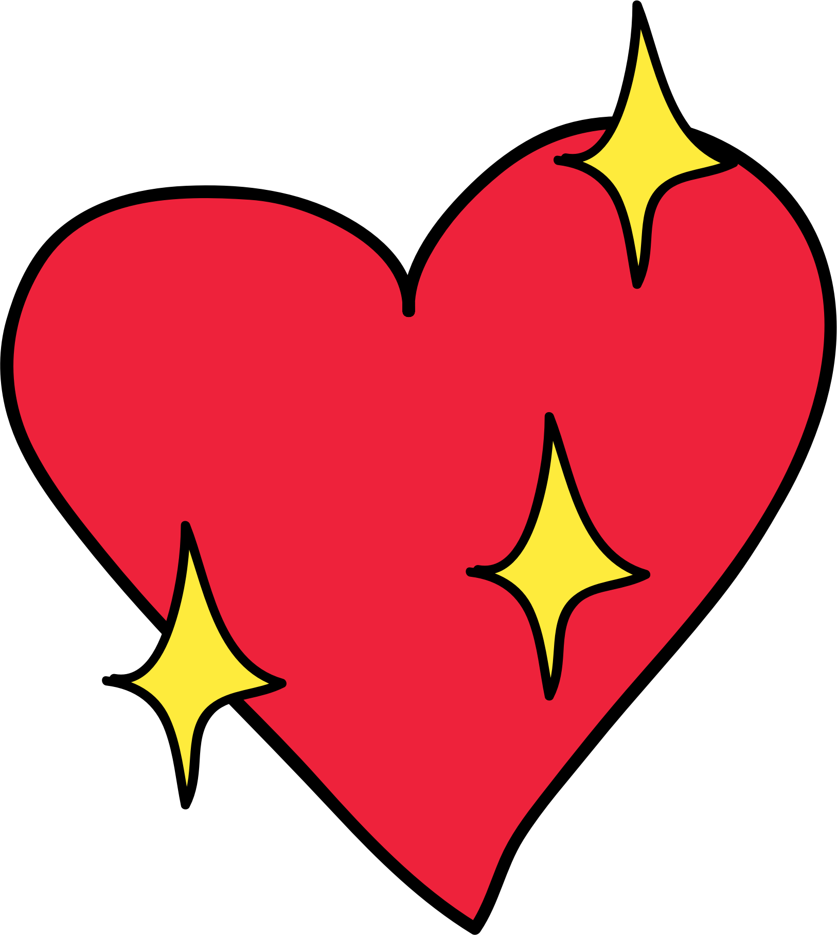 Heart Symbol Computer Icons Organ - Fancy Hearts Clipart (672x750), Png Download