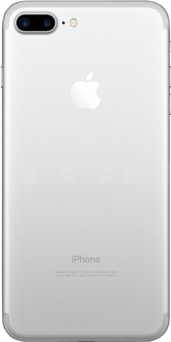 Iphone Clipart Iphone 7 - Iphone7 Zilver - Png Download (600x780), Png Download