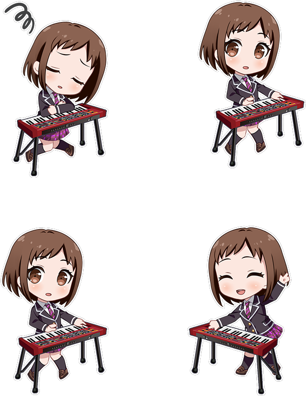 School Uniform Chibi - School Clipart (1024x1024), Png Download
