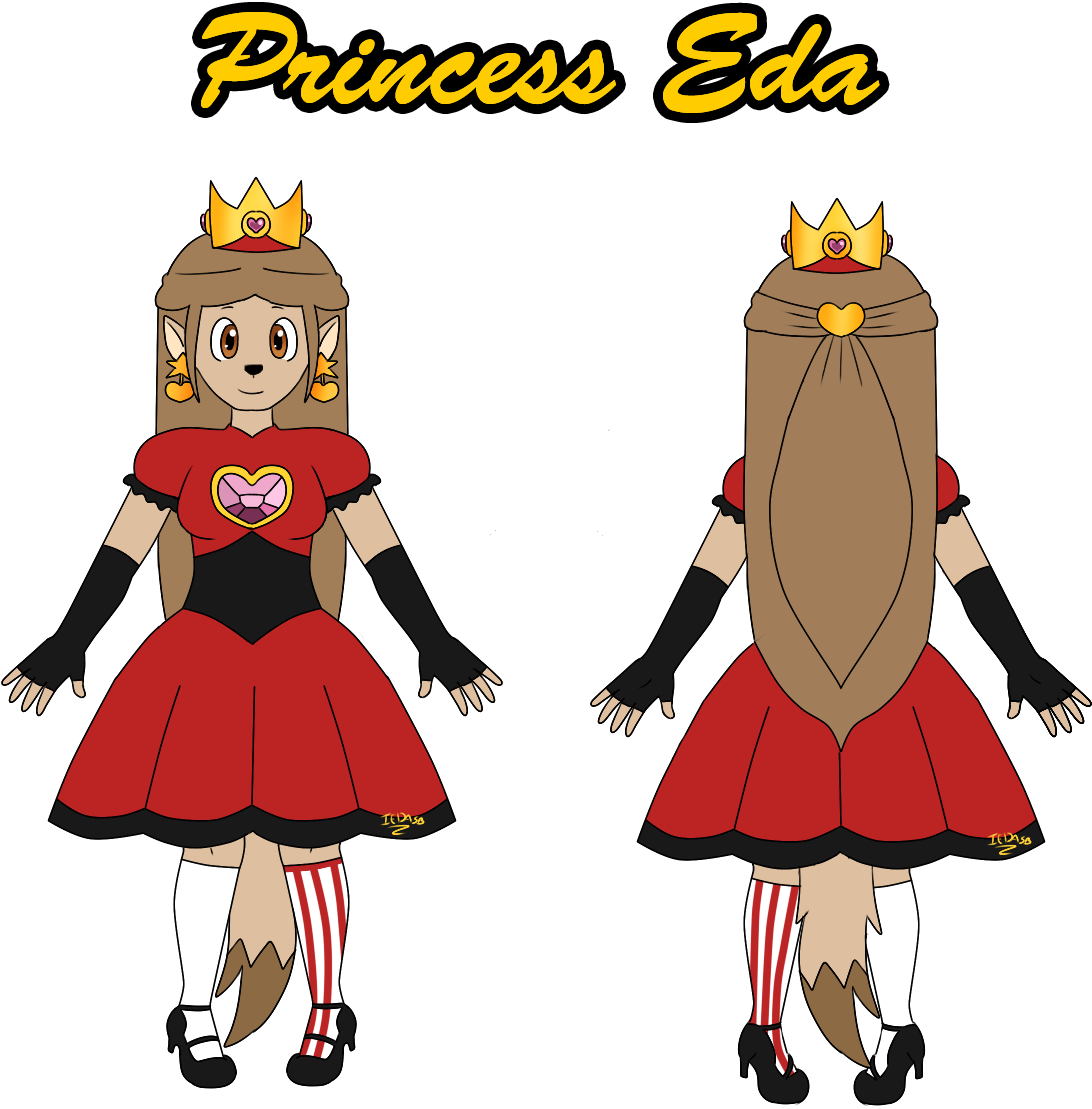 Princess Eda - Final Design - Furry Version - ゼネラルステッカー Advertisingステッカー 1枚 Clipart (1231x1191), Png Download