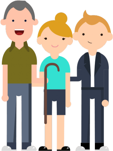 Elderly Clip Art - Business - Png Download (800x577), Png Download