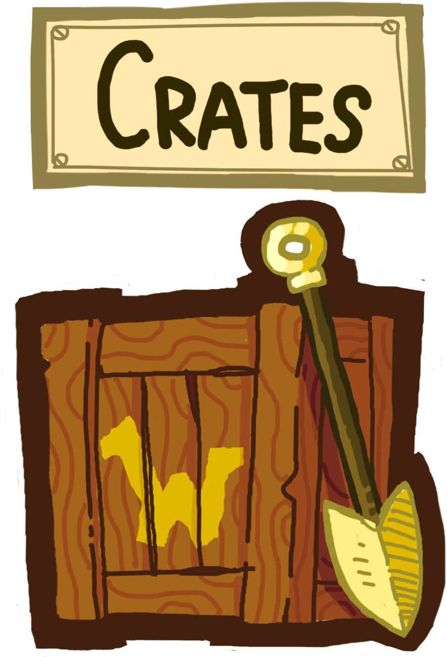 Wynncraft Welcome Crates - Buycraft Crates Clipart (1274x1488), Png Download