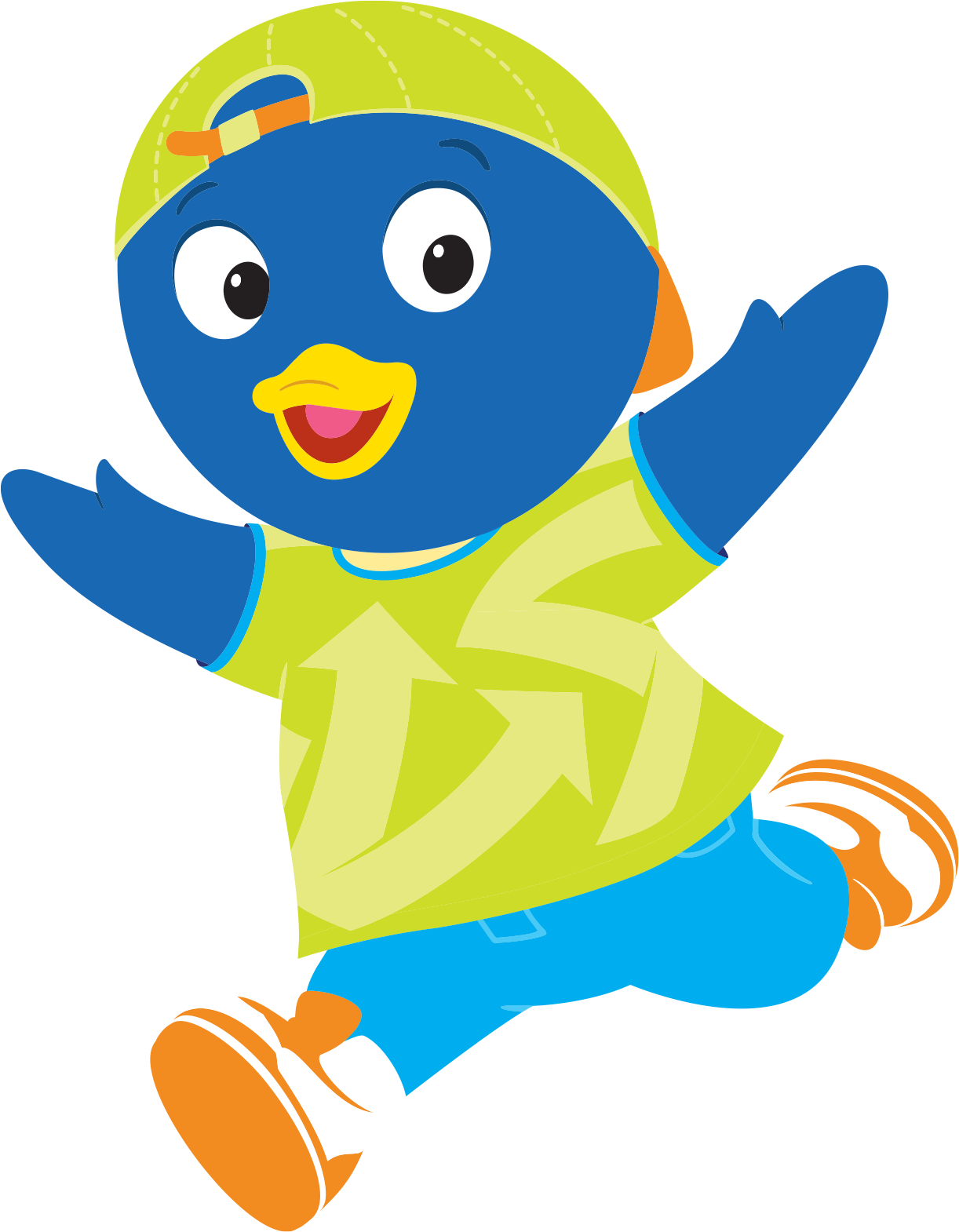 Movement Clipart Cartoon - Backyardigans Movies To Music - Png Download (1222x1570), Png Download