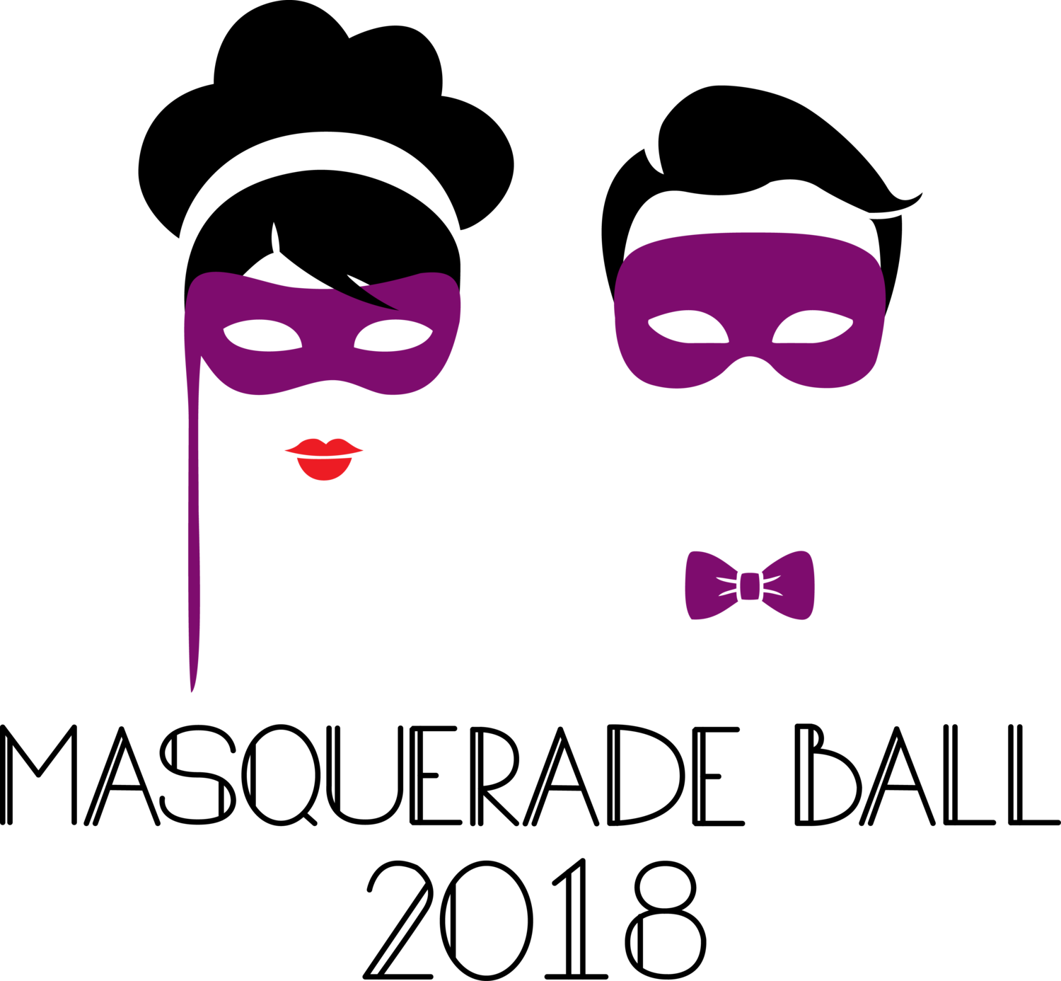 Masquerade Logo Png Clipart (1500x1386), Png Download