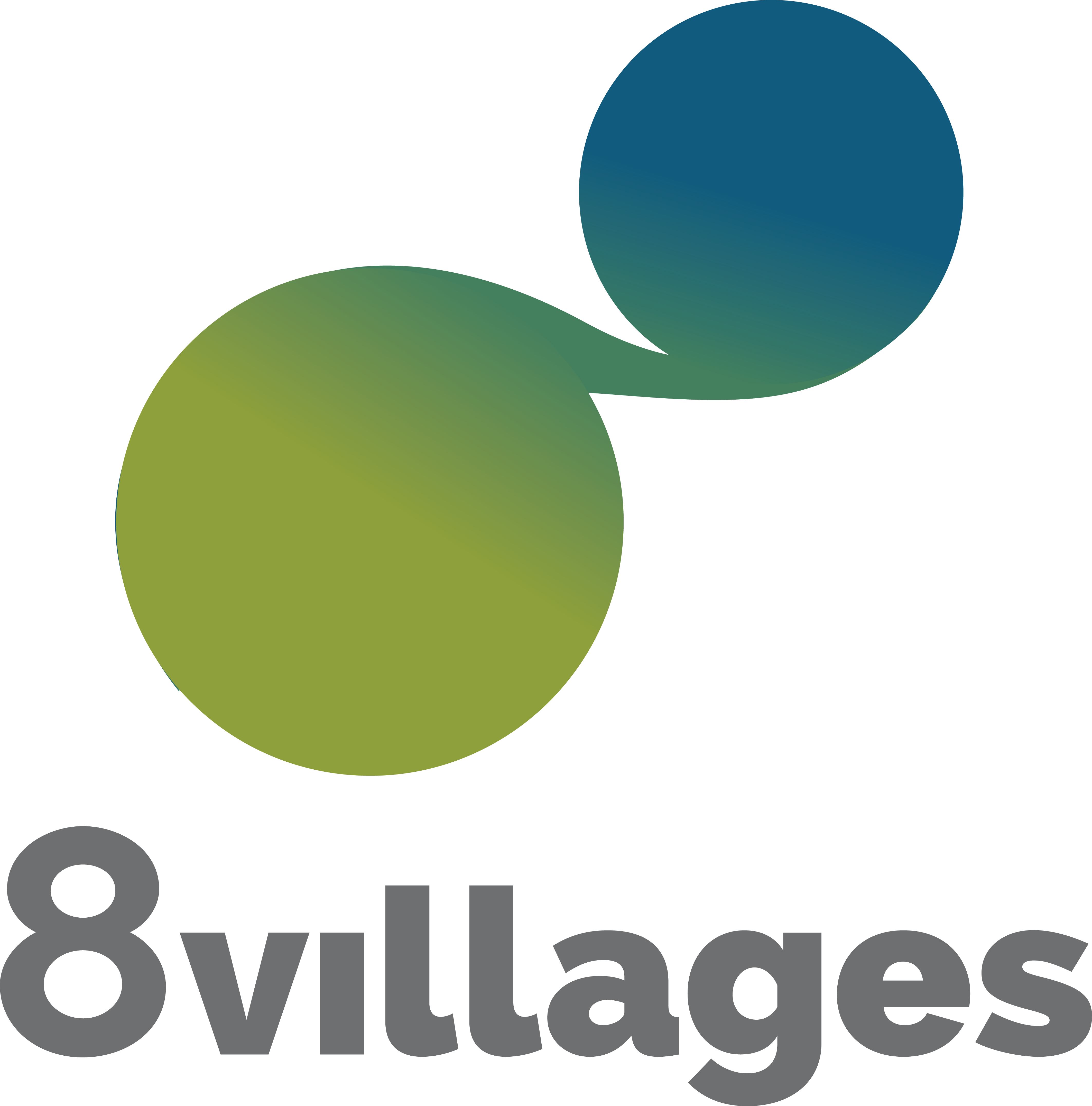 Field Clipart Pertanian - 8villages Indonesia - Png Download (4250x4304), Png Download