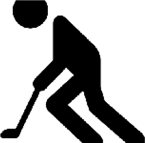 Field Hockey Clipart Bat - Pictogram Hockey - Png Download (640x480), Png Download