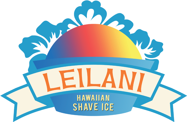 Leilani Hawaiian Shave Ice - Hawaiian Shave Ice Logo Clipart (800x526), Png Download