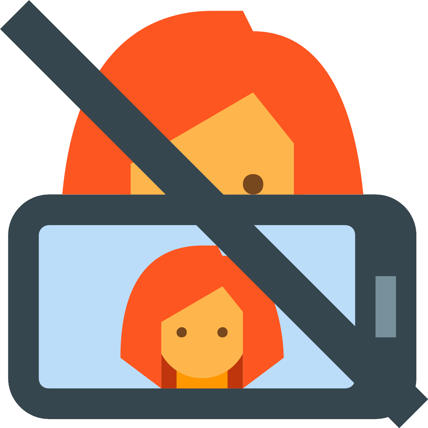 No Selfie Icon - Selfie Flat Png Clipart (1600x1600), Png Download