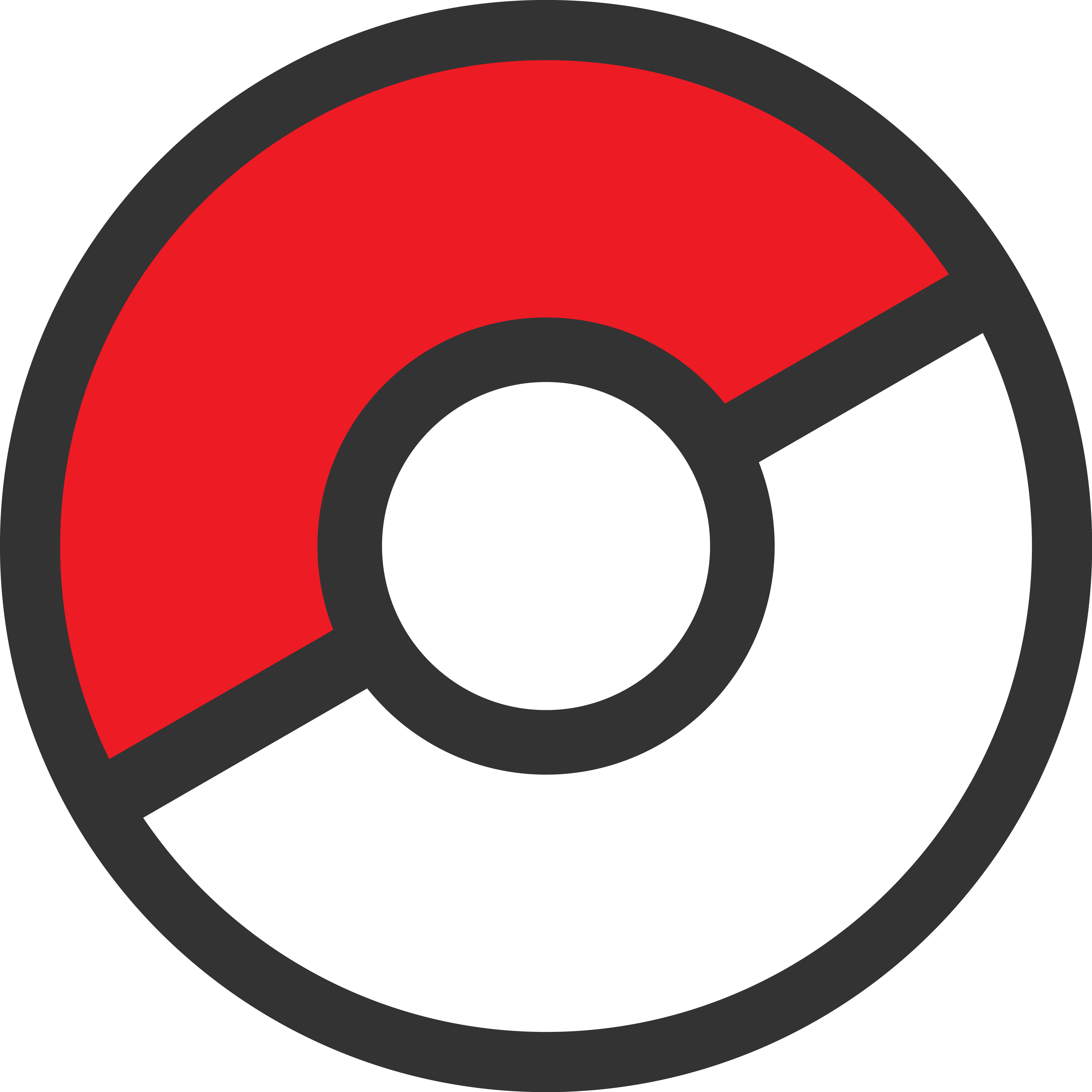 Pokeball Transparent Background Clipart (3633x3633), Png Download