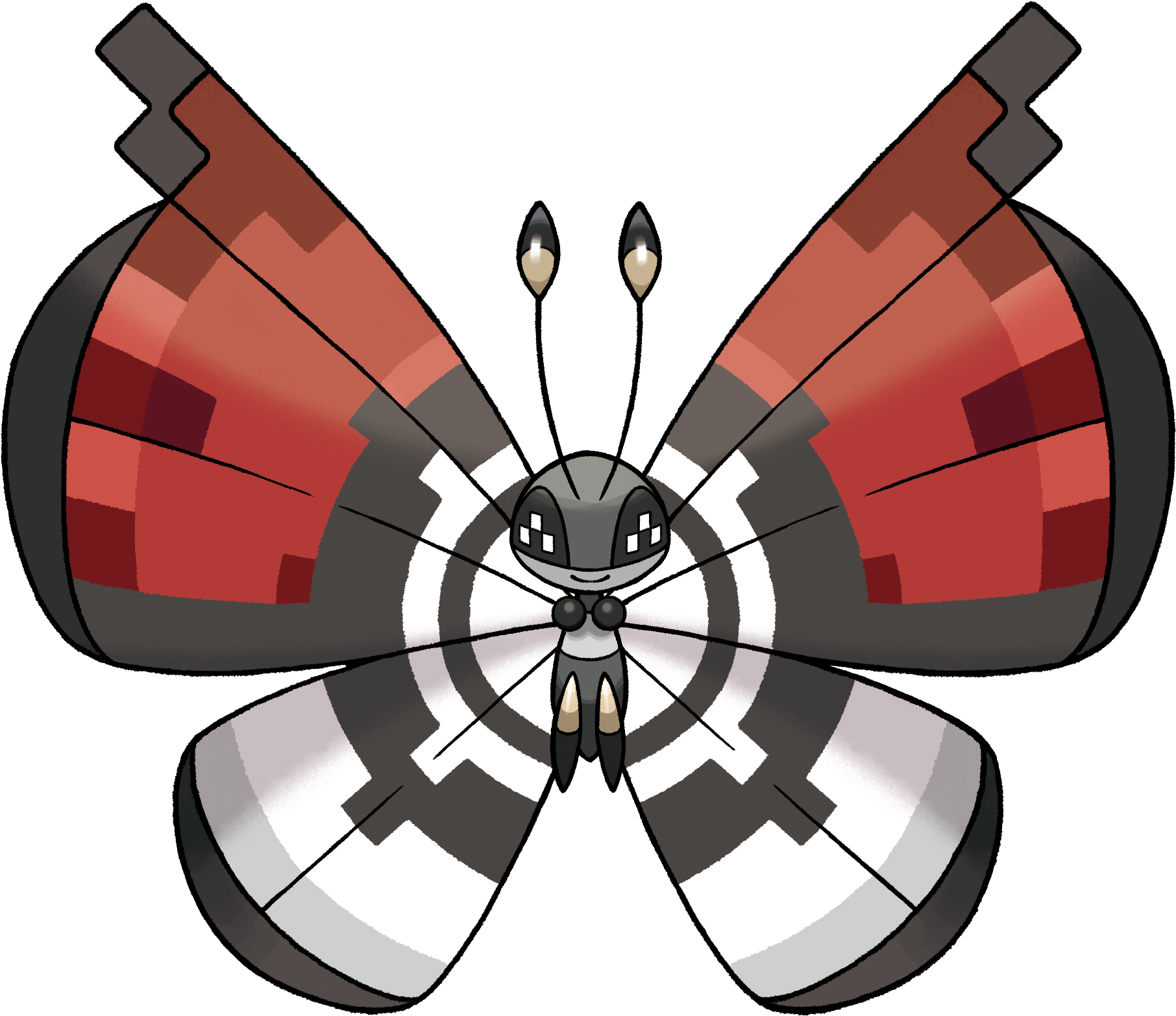 Pokeball Clipart Pokemon Xy - Pokeball Vivillon - Png Download (1200x1069), Png Download