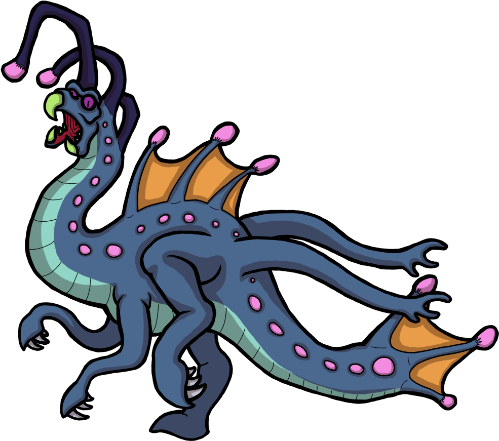 Atom Kaiju File - Art Clipart (1000x900), Png Download