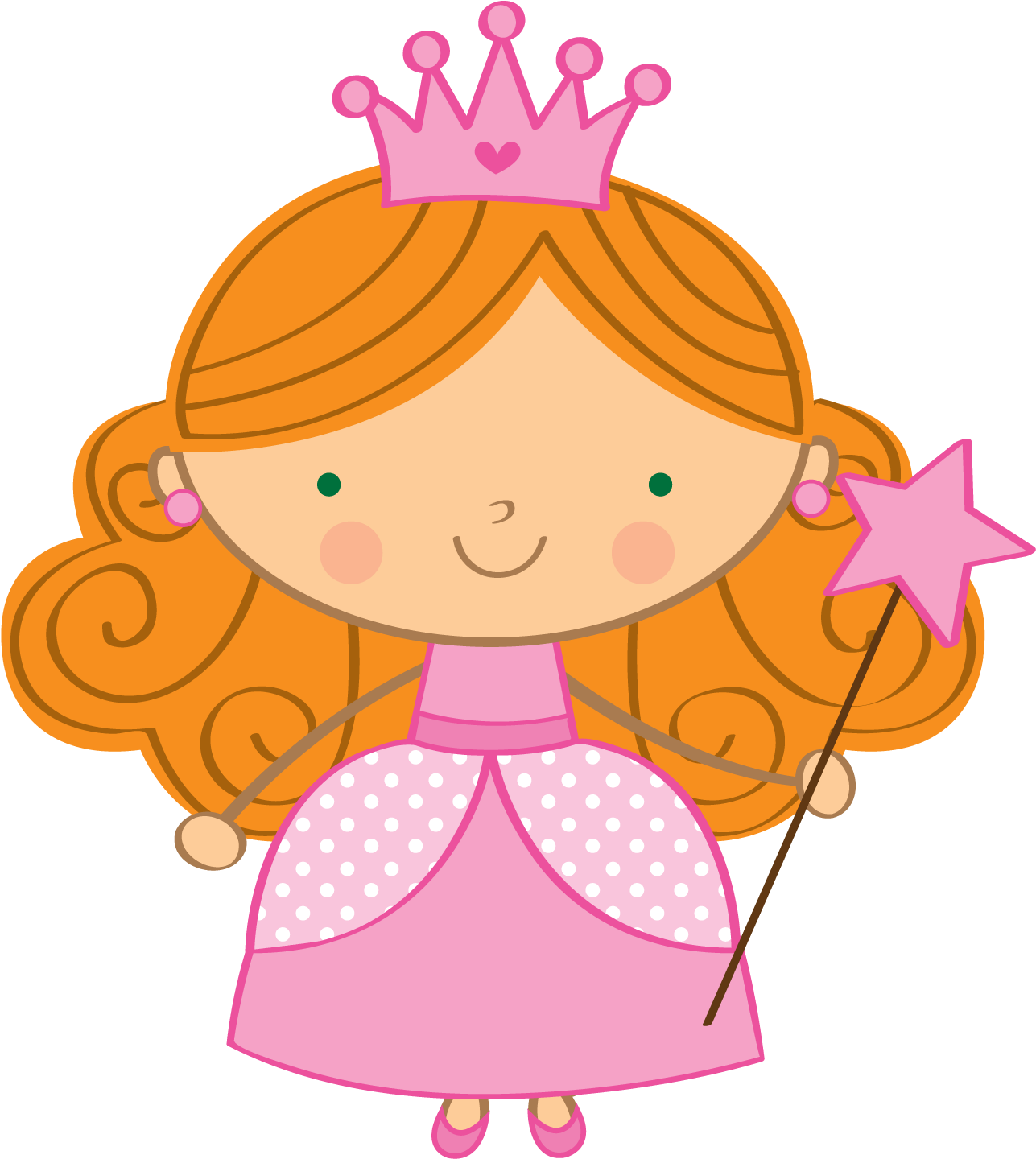 Fairy Princesses, Creative Kids, Me Adora, Clipart, - 40 Stickers Pink Princess Thank You Party Favor Baby - Png Download (1500x1500), Png Download