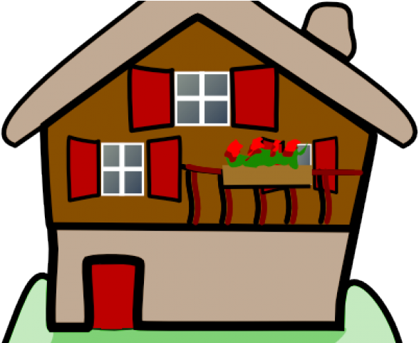 Setting Clipart Simple House - Home Clip Art - Png Download (640x480), Png Download