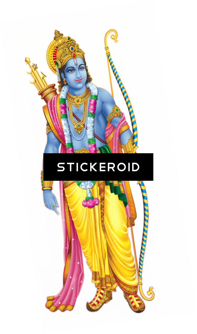 Shri Ram Hinduism Rama - Hare Krishna Hare Rama - Cd Clipart (645x1092), Png Download