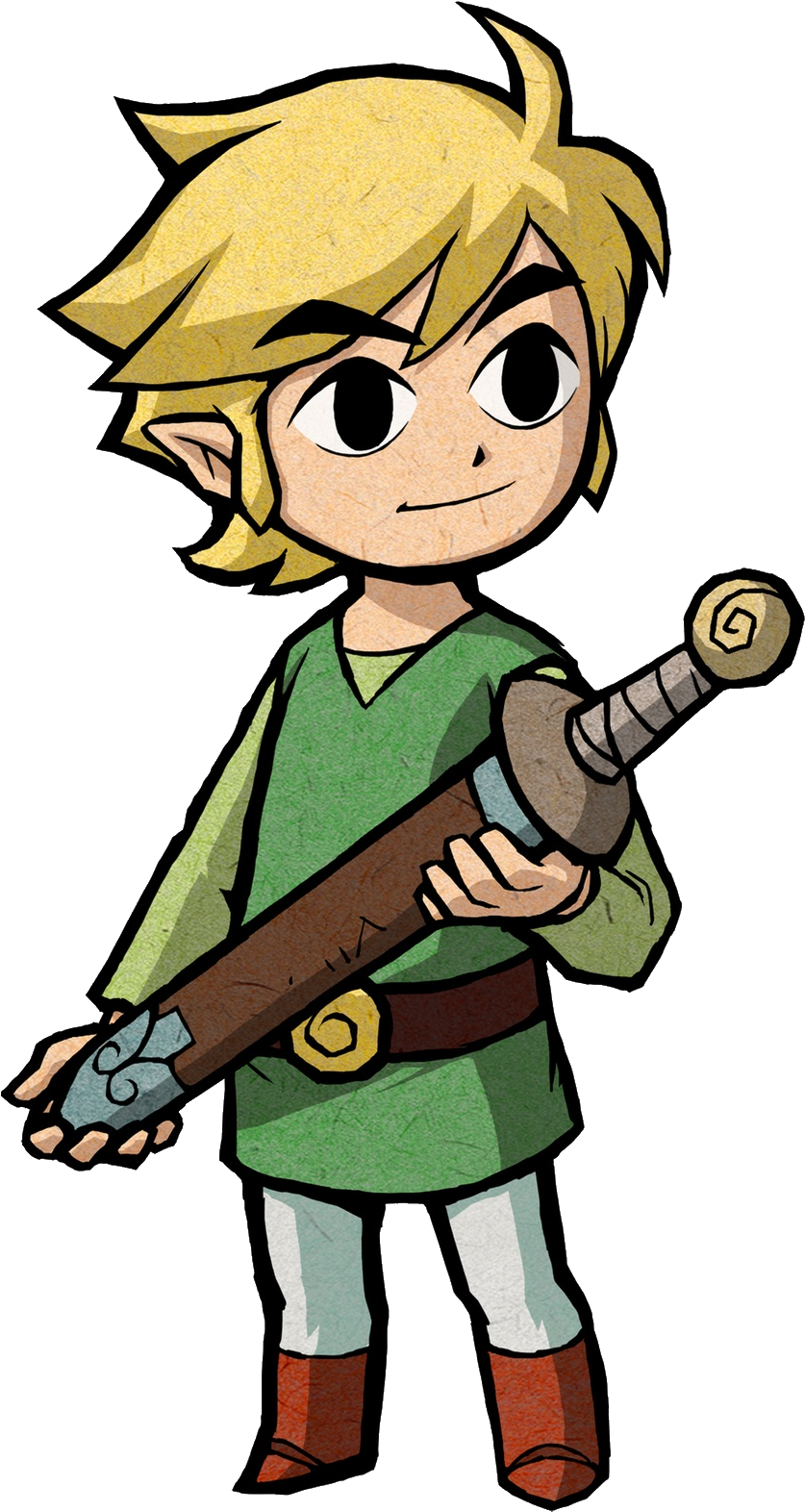 **kouzan Rolled Image** You Want Equality But You Also - Link Zelda Minish Cap Clipart (846x1580), Png Download