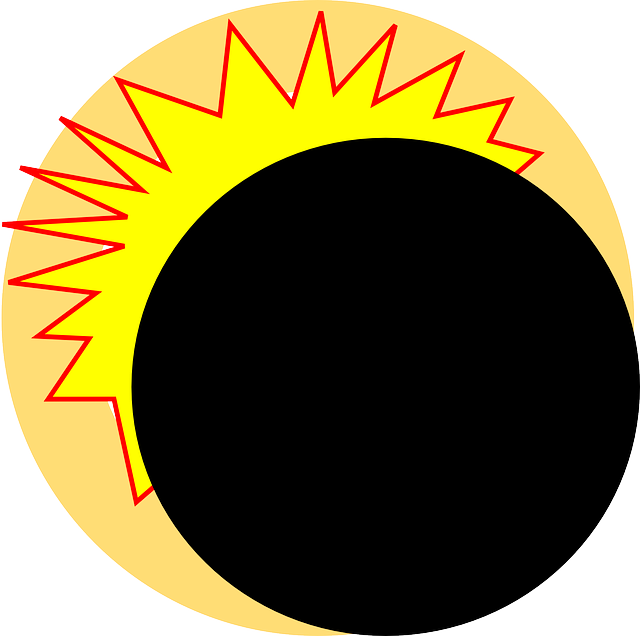 Solar Eclipse Clip Art - Png Download (600x596), Png Download