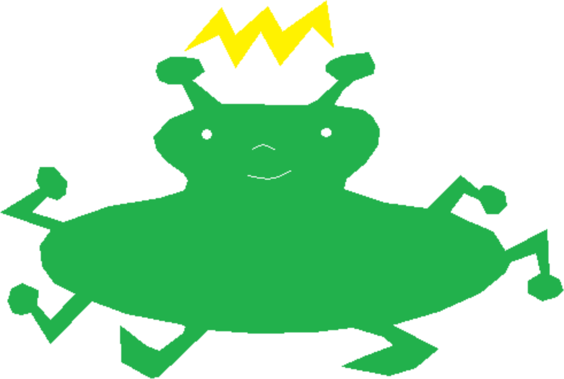 Cartoon Tree Frog Droide Toad - Clip Art - Png Download (1086x750), Png Download