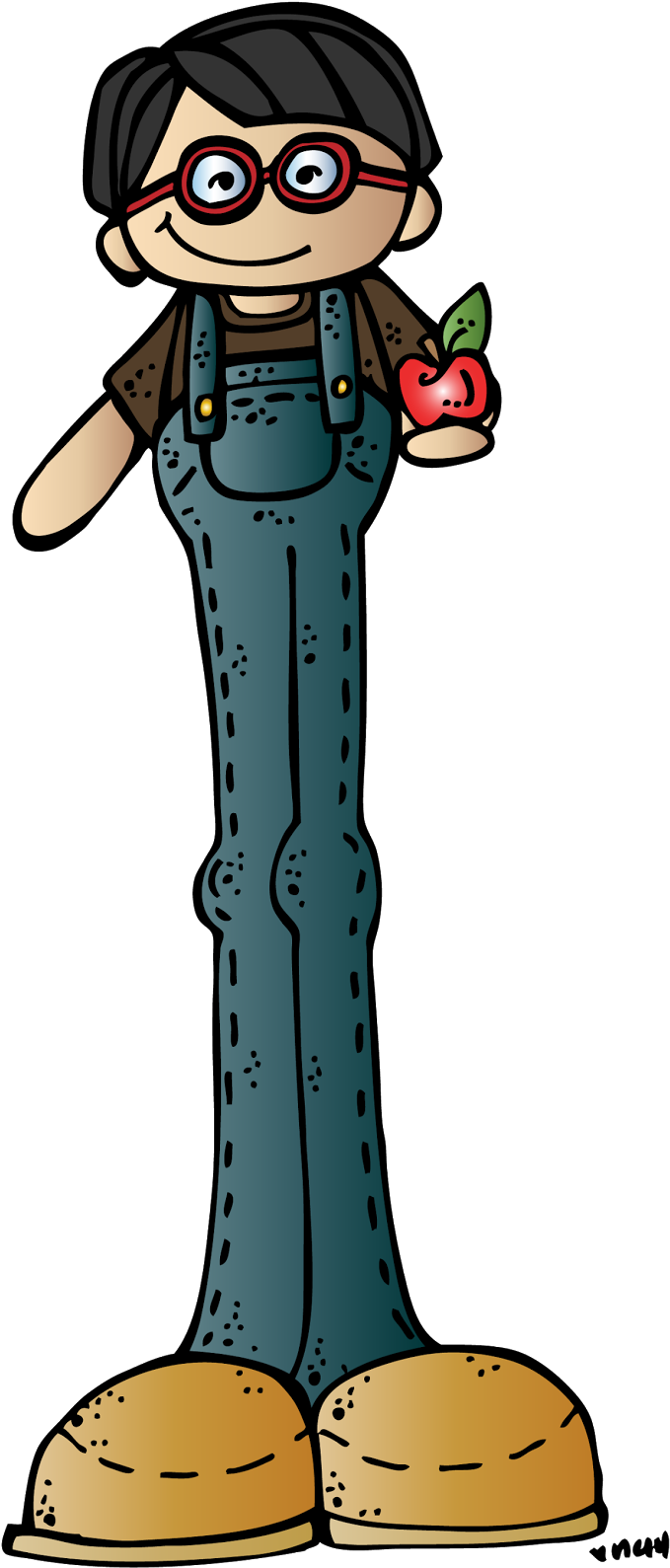 Here Is A Sneak Peek At What Students Will Be Learning - Cartoon Clipart (682x1600), Png Download