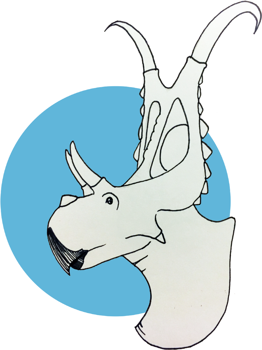 Diabloceratops Eatoni - Illustration Clipart (1200x1198), Png Download