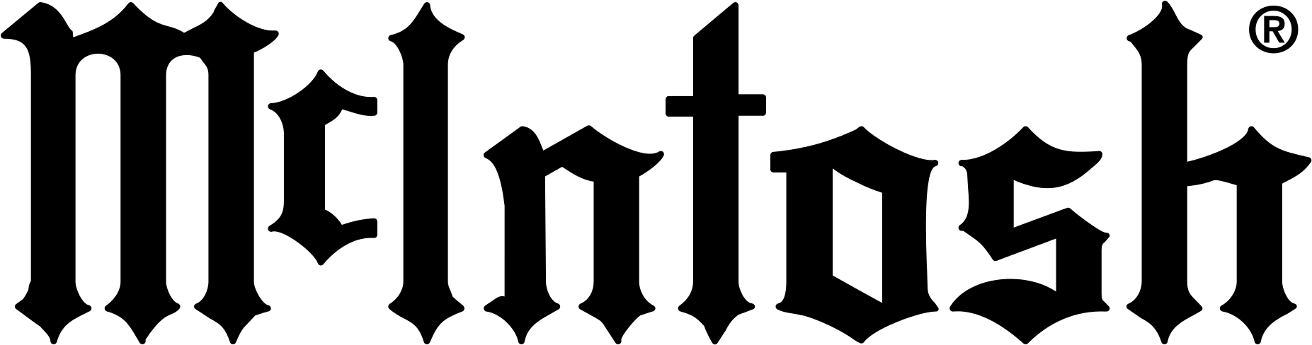 Mcintosh Logo Clipart (2000x635), Png Download