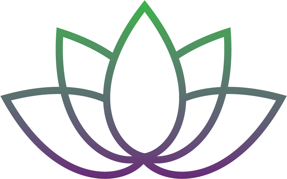 Aloha Healing - Lotus Flower Logo Png Clipart (1000x630), Png Download