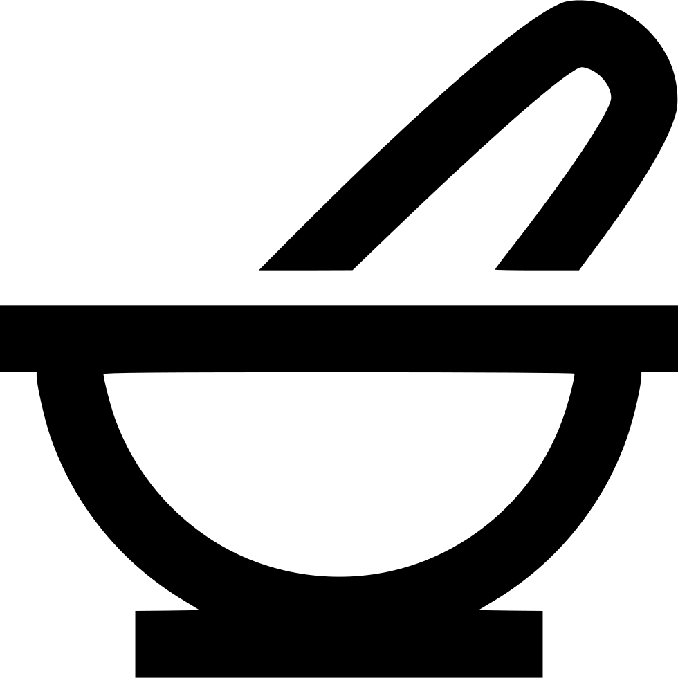 Mortar Pestle Comments - Icon Clipart (980x980), Png Download