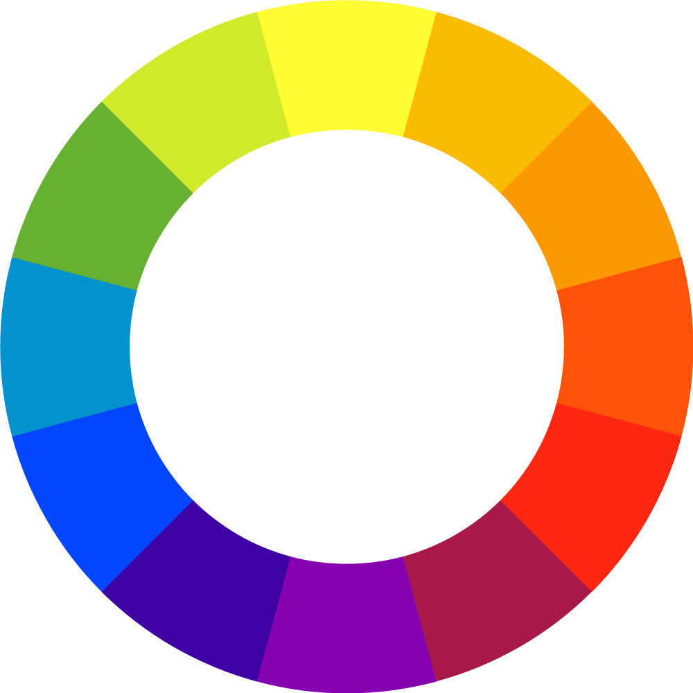 Color Wheel Clipart (768x768), Png Download