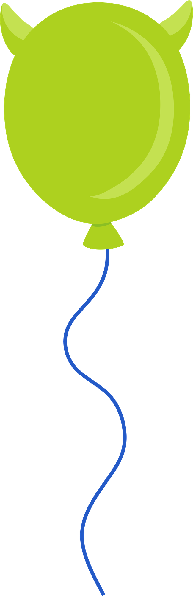 Monster S, Monster Party, Monster University, Vaza, - Monster Inc Balloons Clipart - Png Download (649x2000), Png Download
