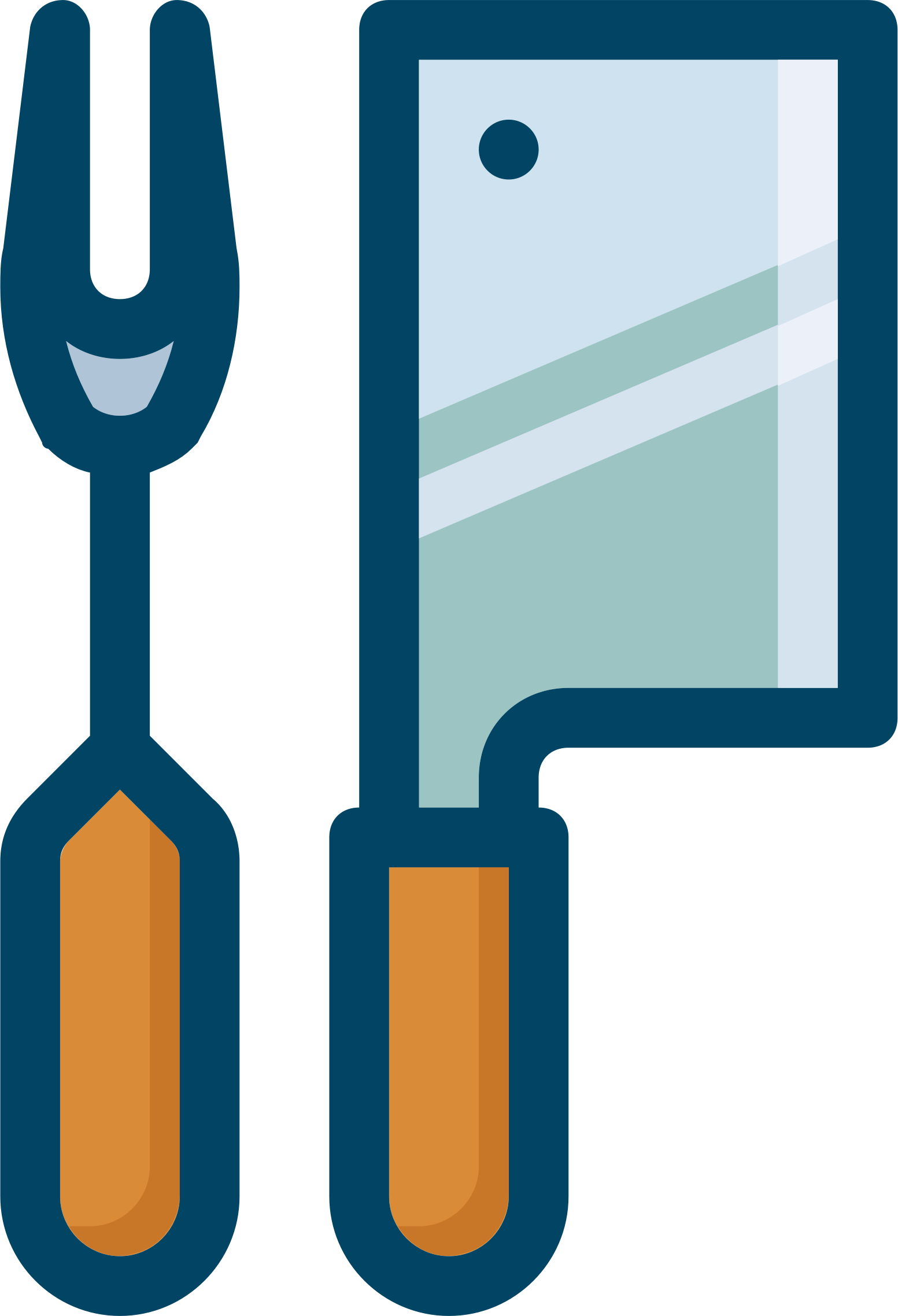 Big Image - Cleaver Clipart (1553x2276), Png Download