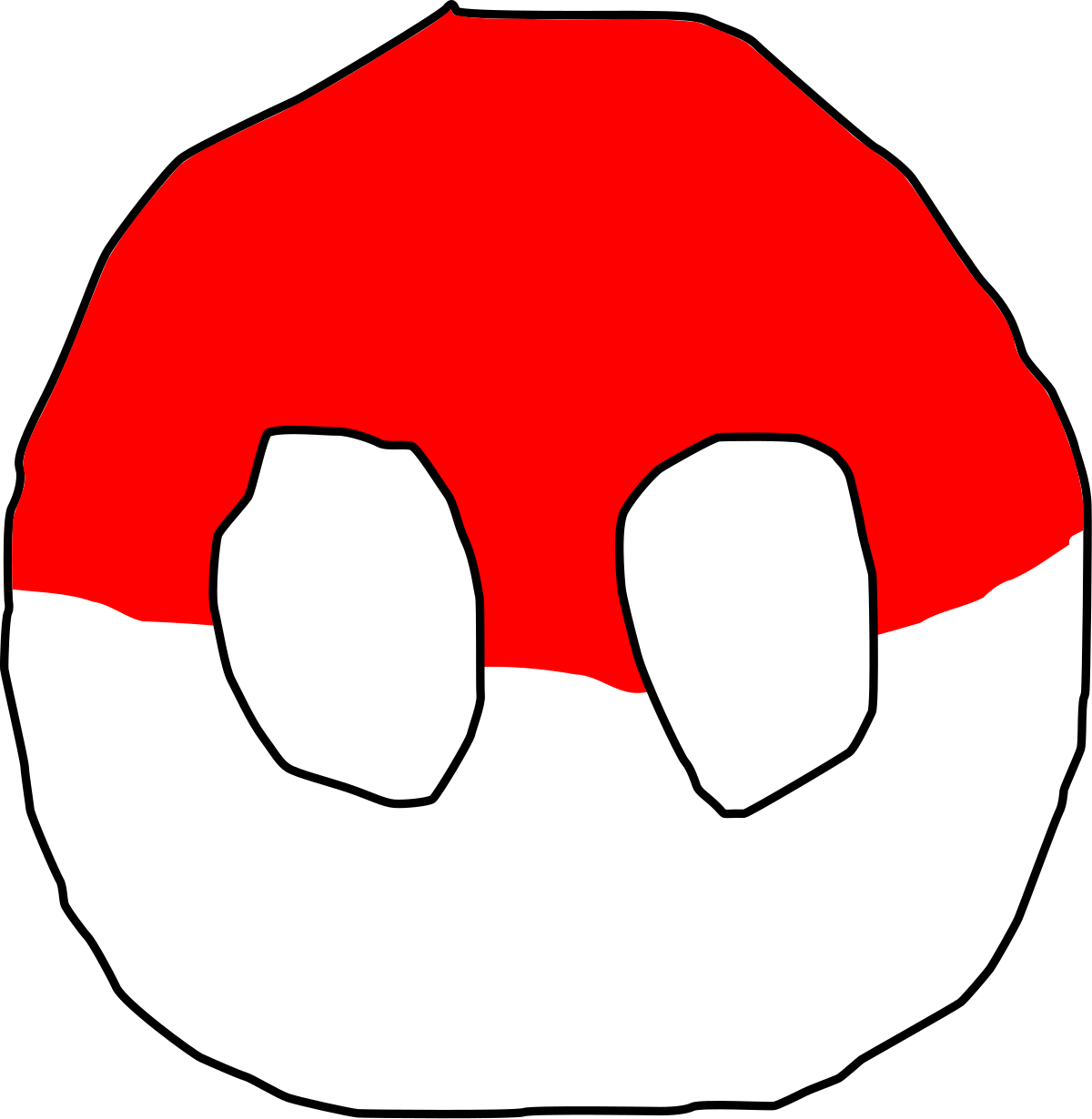 Blessed Are The Poor - Polandball Png Clipart (600x600), Png Download