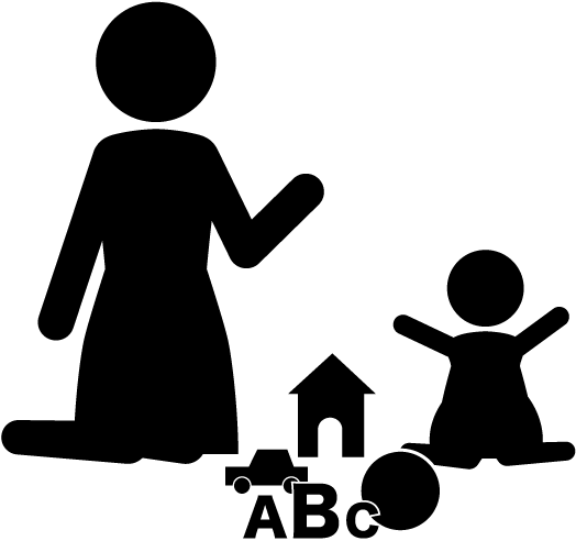 Early Child Education - Nursery Pictogram Clipart (640x640), Png Download