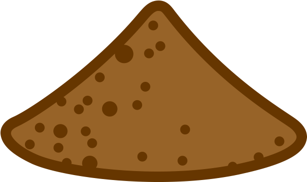 Ground Coffee - Coffee Ground Icon Png Clipart (640x558), Png Download