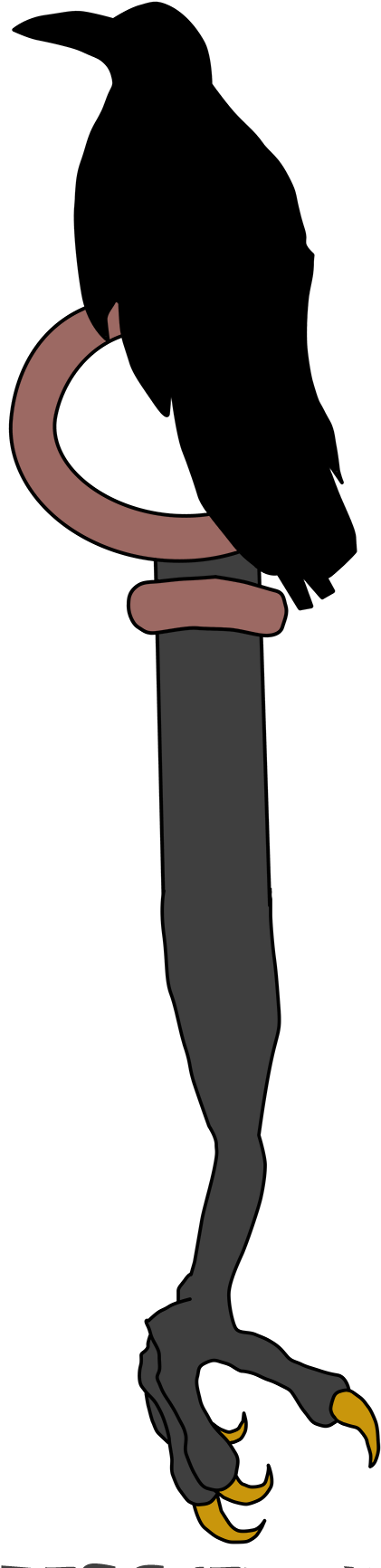 Bird-key2 - Blackberry Key2 Clipart (500x1744), Png Download