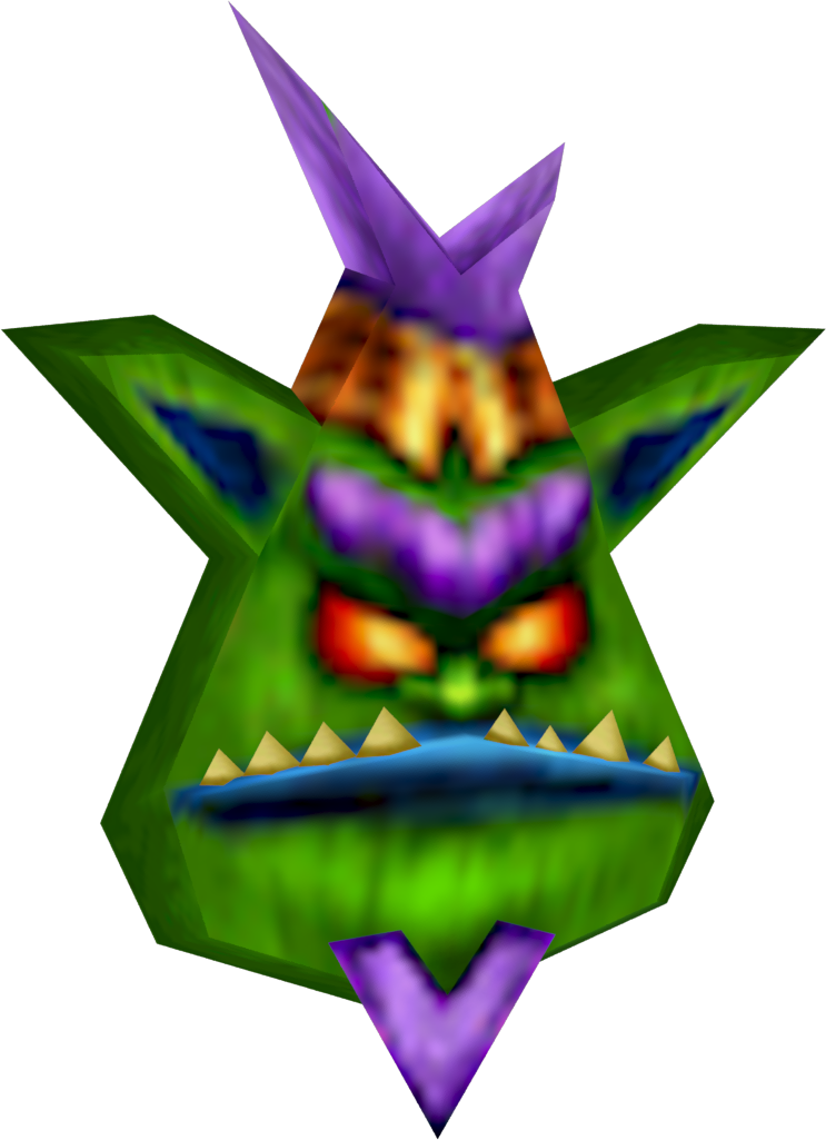 Velo Mask - Crash Nitro Kart Masks Clipart (743x1025), Png Download