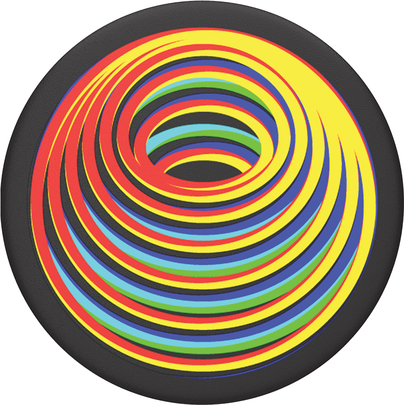 Color Waves In Orb - Gloucester Road Tube Station Clipart (1000x1000), Png Download