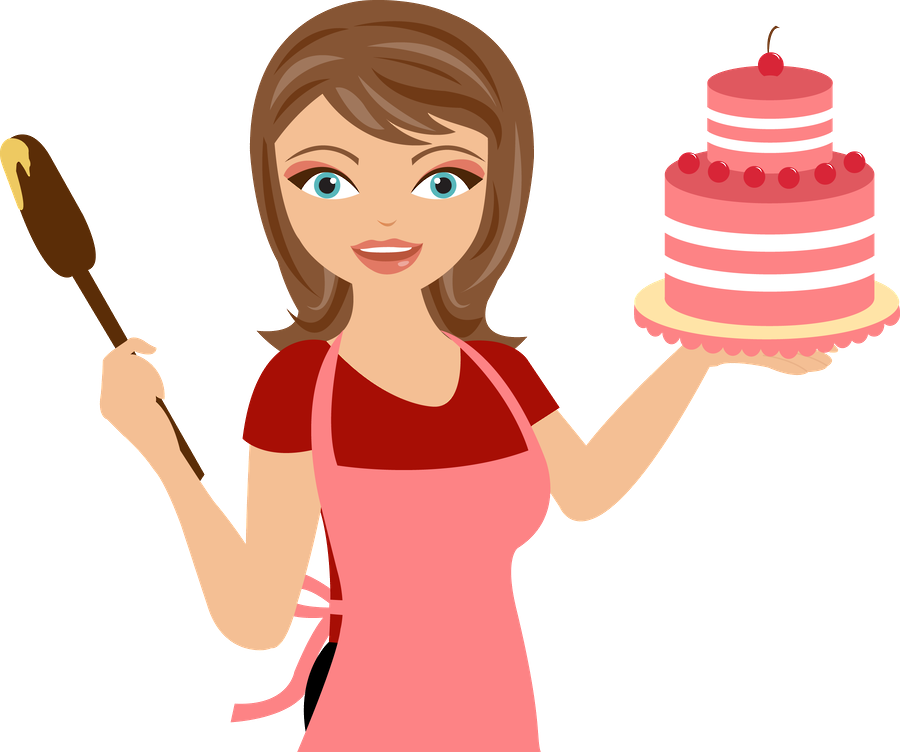 Pinterest - Imagens De Confeiteira Em Desenho Clipart (900x752), Png Download