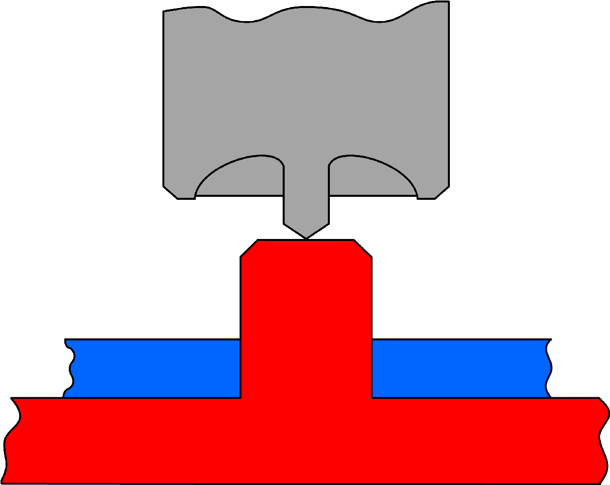 Energy Focusing Through Sonotrode - Sonotrode Clipart (1280x1031), Png Download