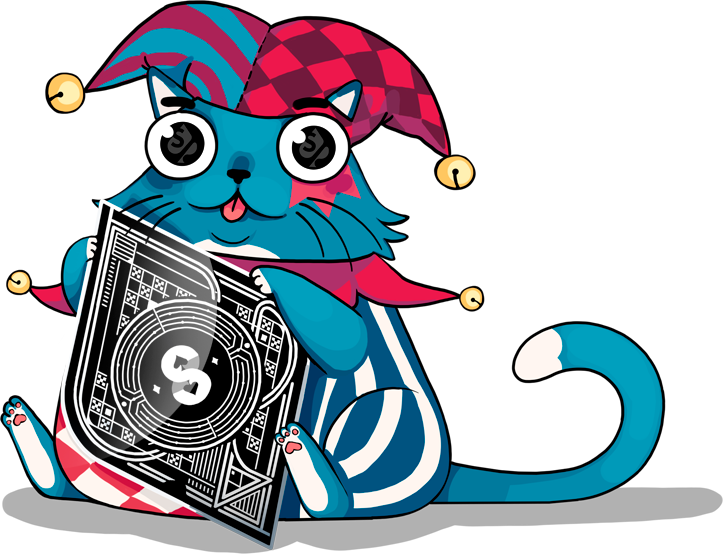 Hi Guys, I'm The Cha0s Cat, And I Am Happy To Tell Clipart (723x554), Png Download