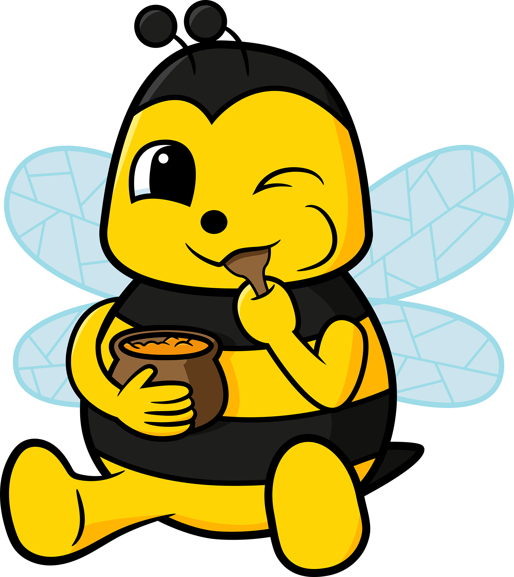 2018 Fall Festival - Cartoon Bee Clipart (1781x2000), Png Download
