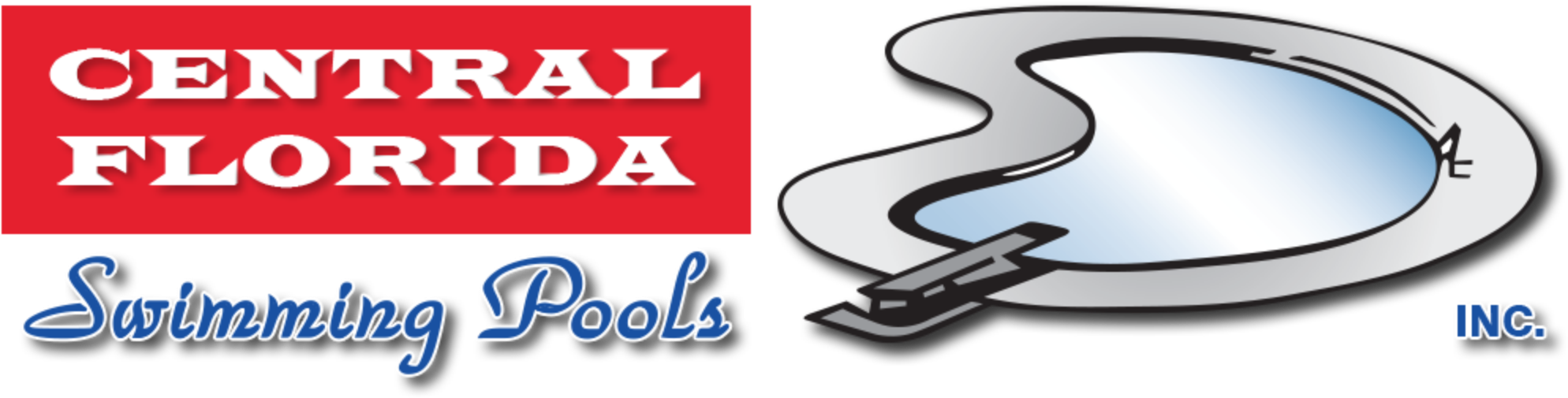 Central Florida Swimming Pools Inc - Central Florida Clipart (2000x532), Png Download