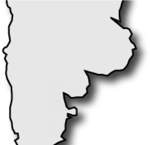 Montana Clipart Outline - Argentina Map Outline - Png Download (640x480), Png Download