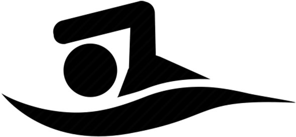 Rooftop Infinity Swimming Pool - Gym Clipart (591x591), Png Download