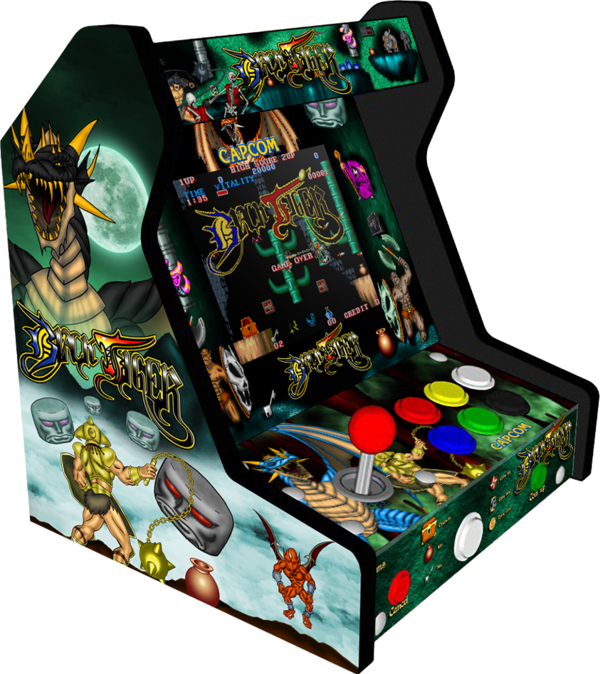 Arcade Drawing Bartop - Mini Arcade Png Clipart (843x948), Png Download